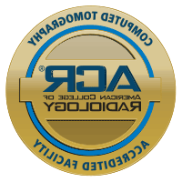ACR Computed Tomography Accredited Facility Seal